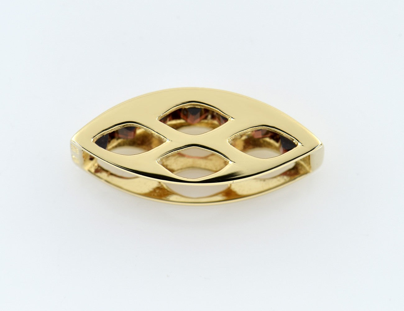 Anhänger Granat 585/000 14 K Gelbgold