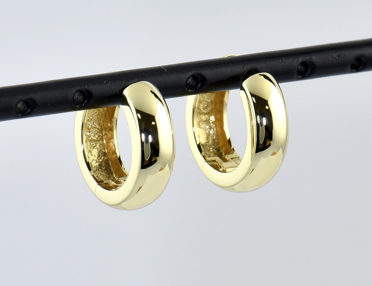 Scharniercreolen 585/000 14 K Gelbgold Ohrring