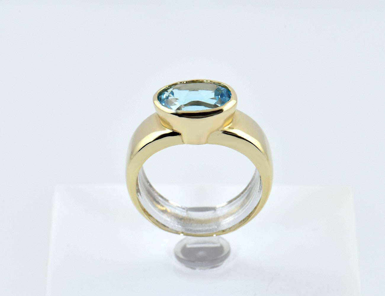 Topas Ring 585/000 14 K Gelbgold
