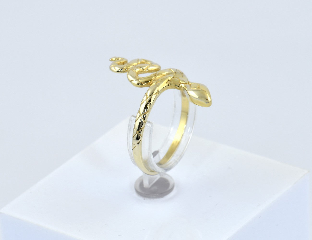 Ring Schlange 333/000 8 K Gelbgold Schlangenring