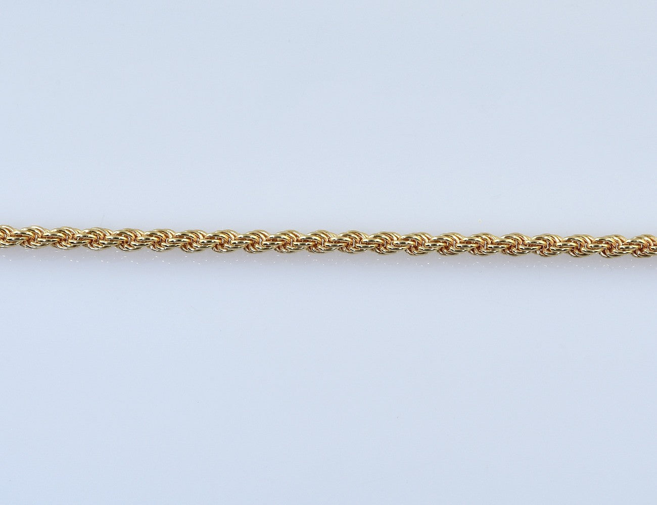 Kordelkette 585/000 14 K Gelbgold, 50 cm