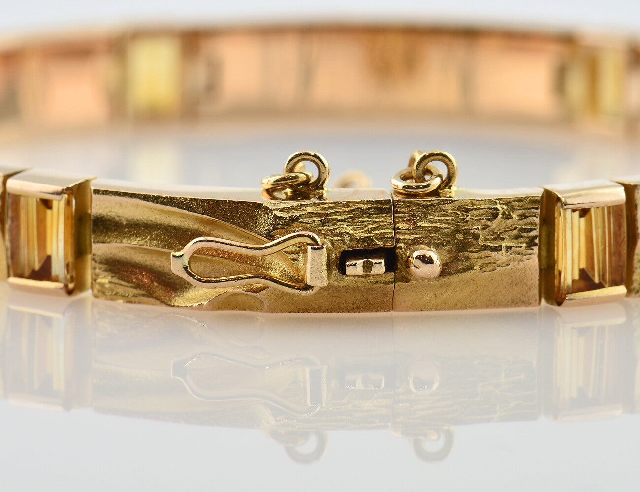 Lapponia Armband Citrin 585/000 14 K Gelbgold, 18 cm lang
