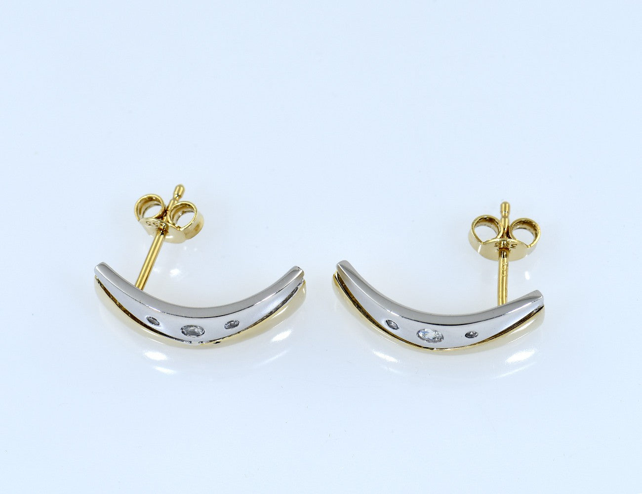 Ohrstecker 333/000 8 K Gelbgold Cubic Zirkonia