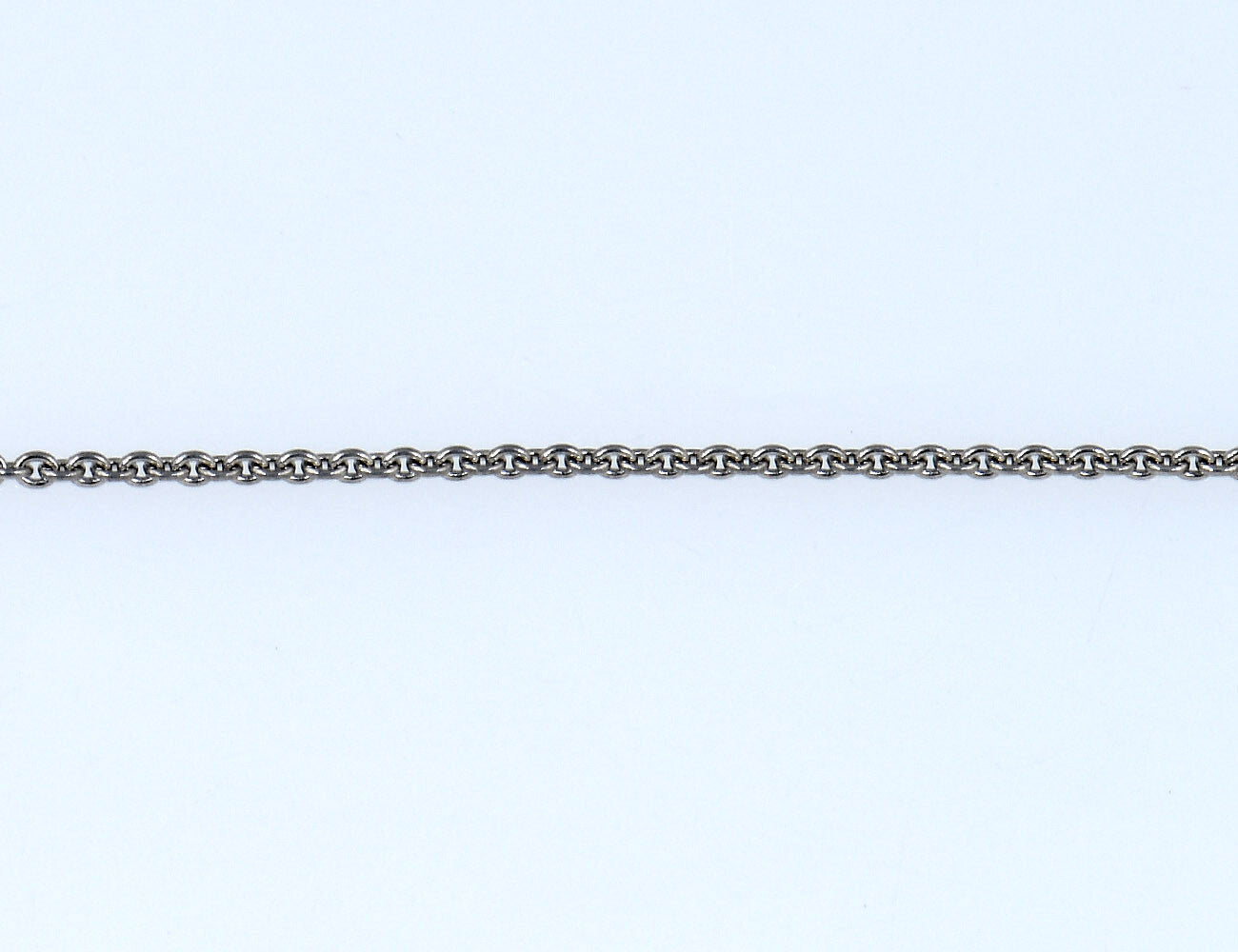 Diamant Solitär Anhänger mit Kette 585/000 14 K Weißgold 1 Brillant 0,16 ct