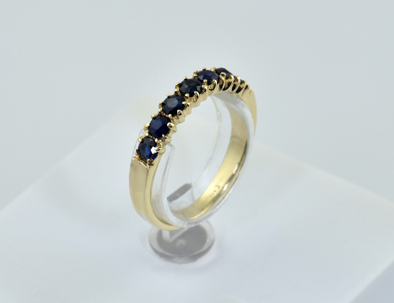 Saphir Ring 585/000 14 K Gelbgold
