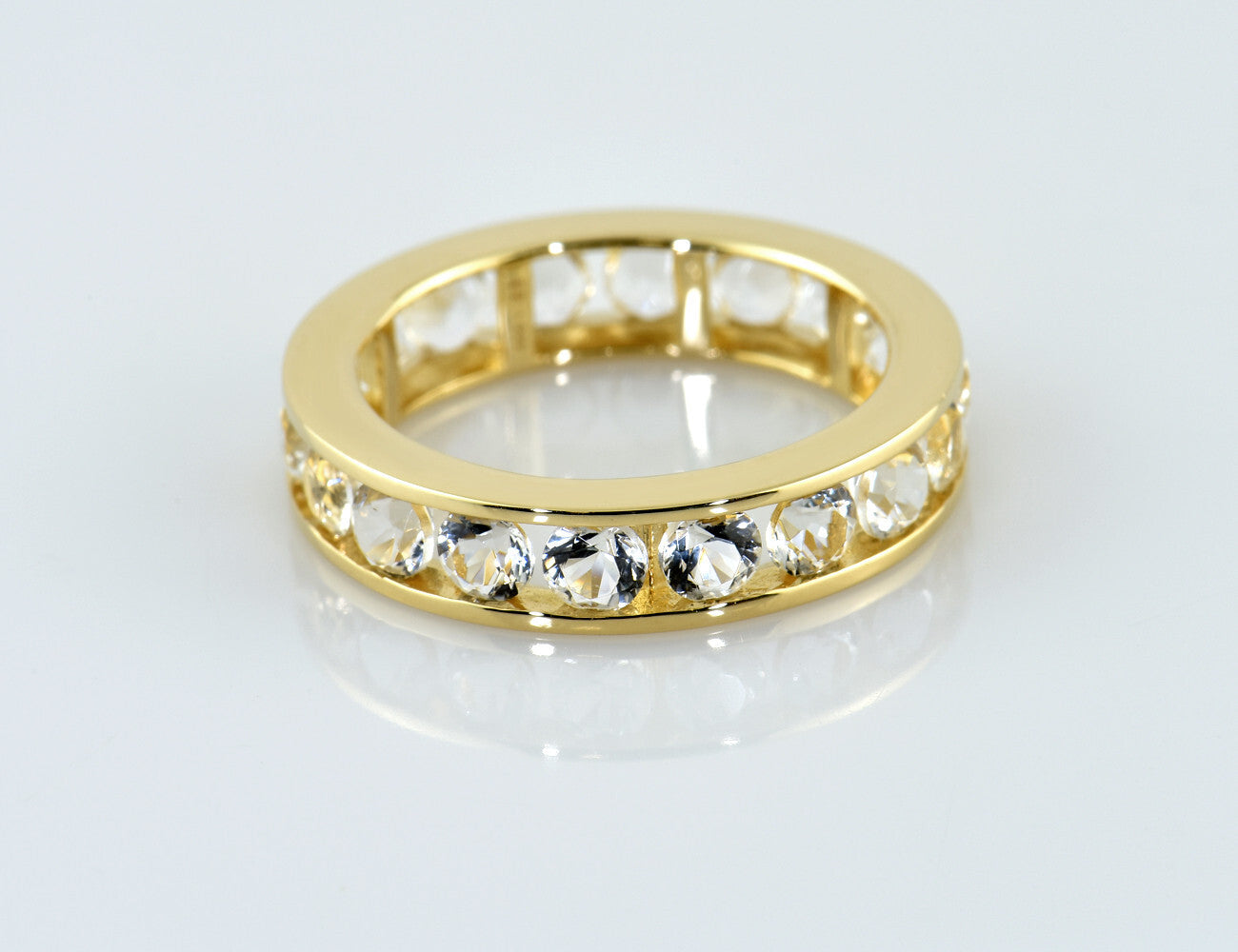 Jette Joop Memoire Ring Zirkonia 585/000 14 K Gelbgold