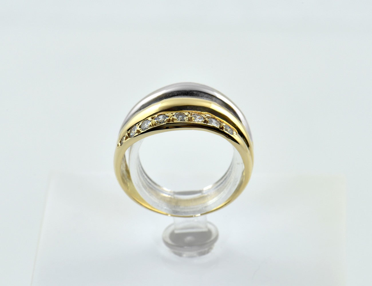 Ring 585/000 14 K Gelbgold Zirkonia