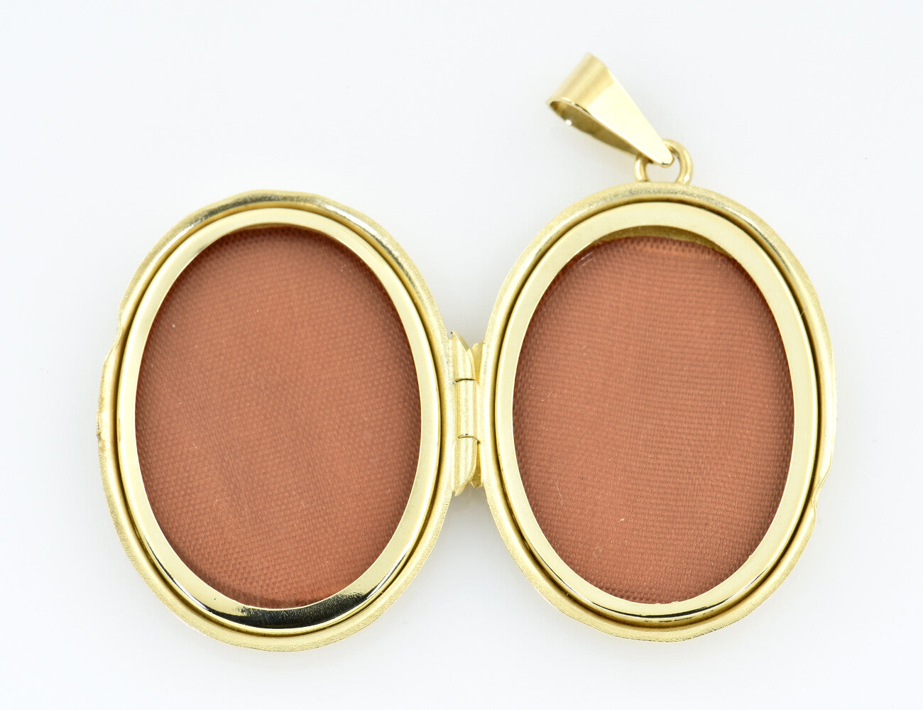 Anhänger Medaillon 585/000 14 K Gelbgold