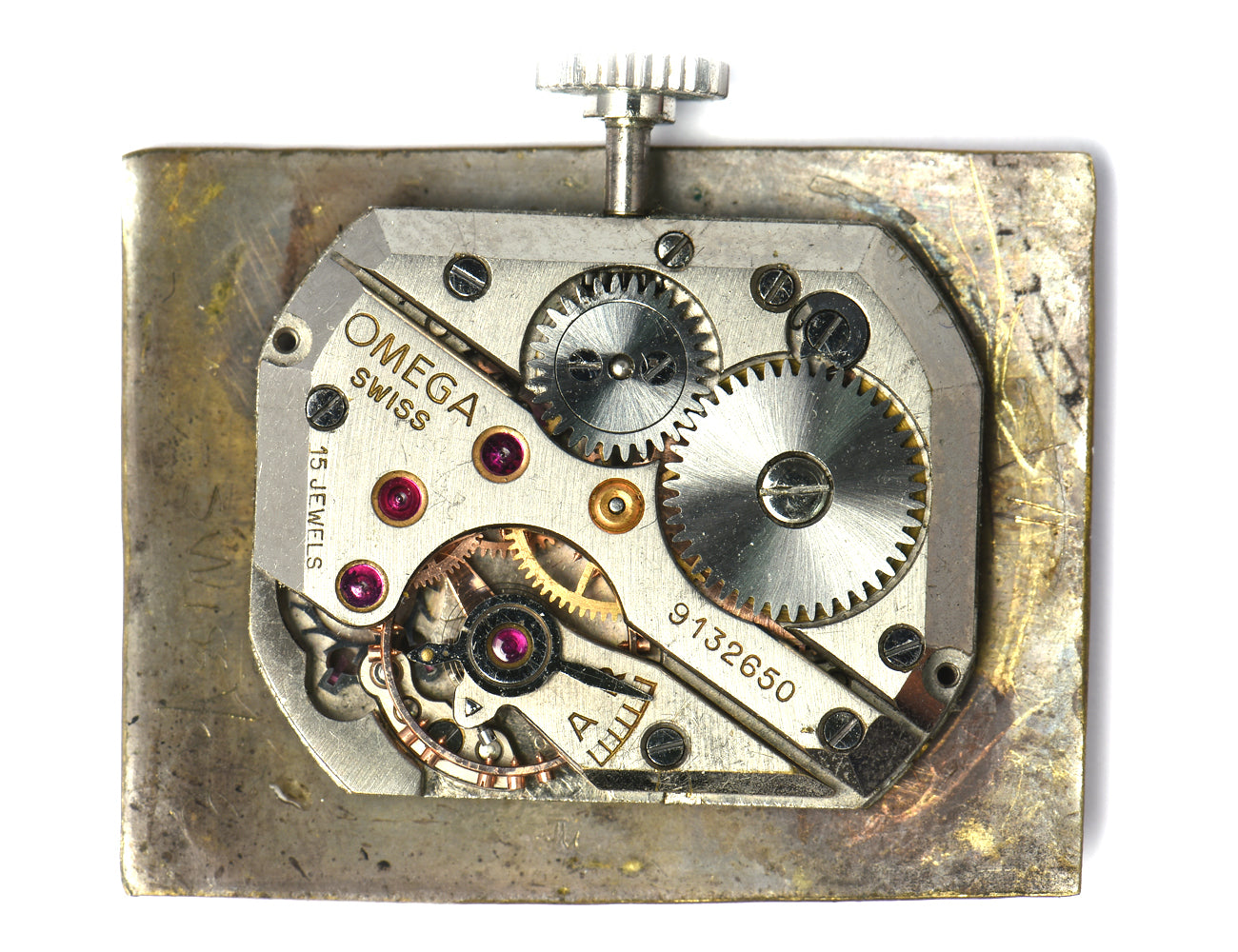 OMEGA Vintage Herrenuhr Stahl