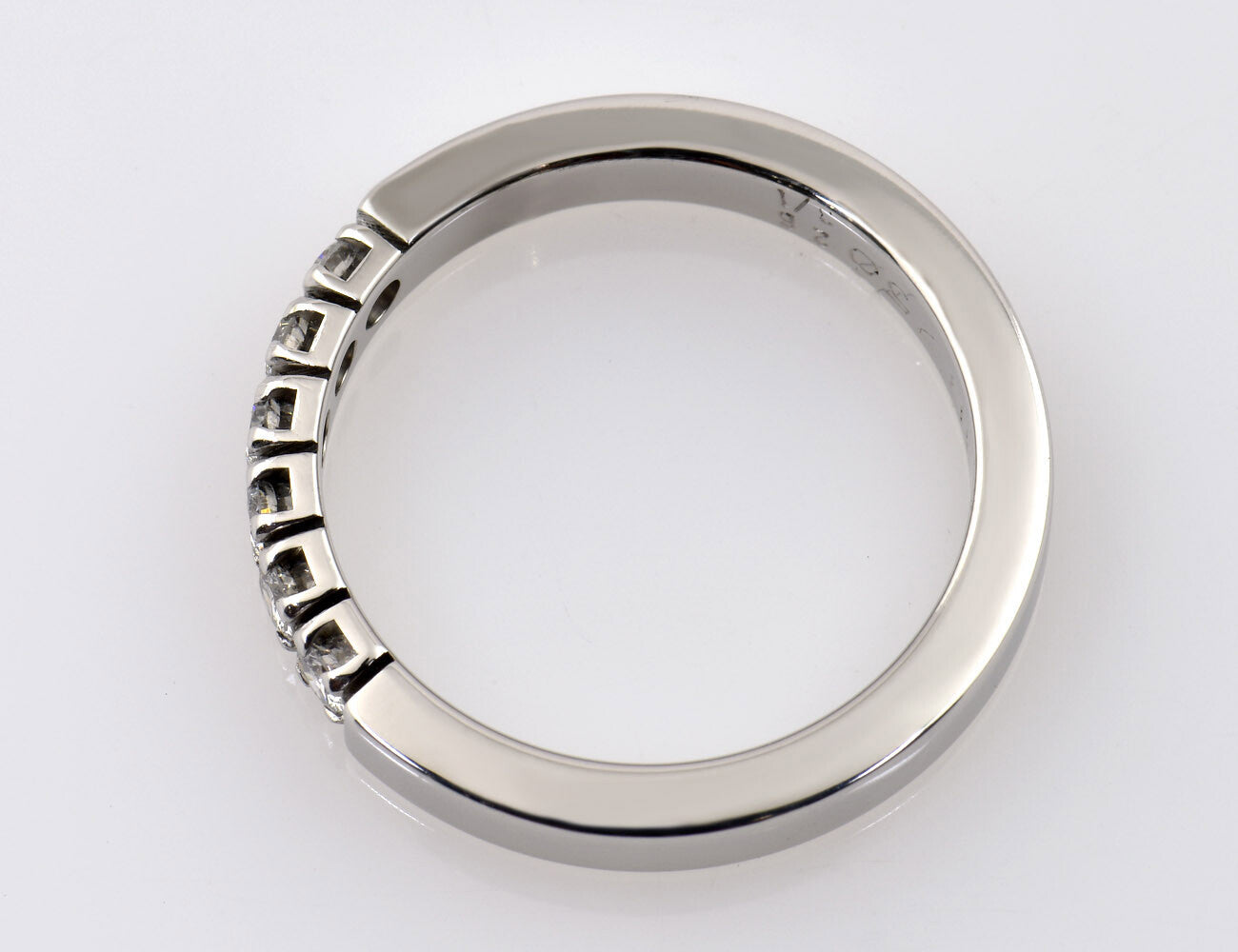 Diamant Ring 750/000 18 K Weißgold 6 Brillanten zus. 0,25 ct