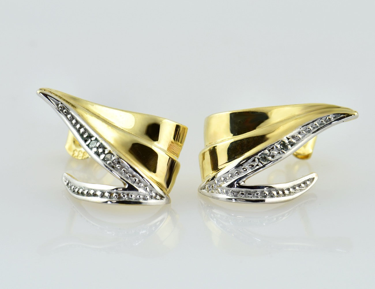 Ohrstecker Diamant 333/00084 K Gelbgold 4 Diamanten