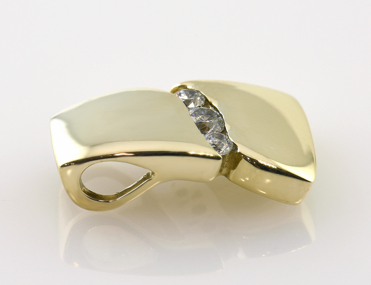 Anhänger 333/000 8 K Gelbgold Zirkonia