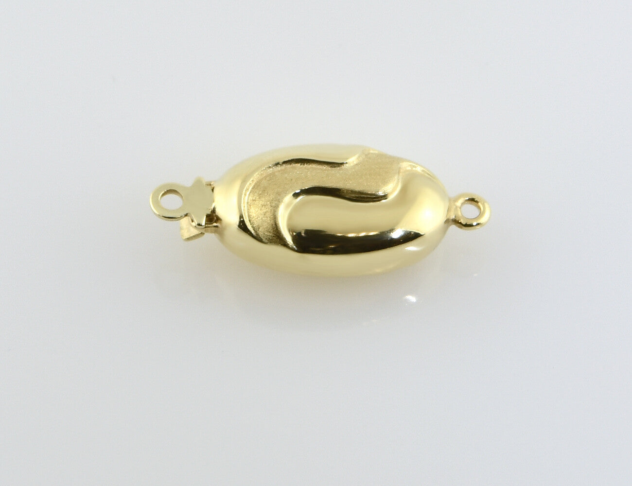 Perlenkettenschloß 585/000 14 K Gelbgold