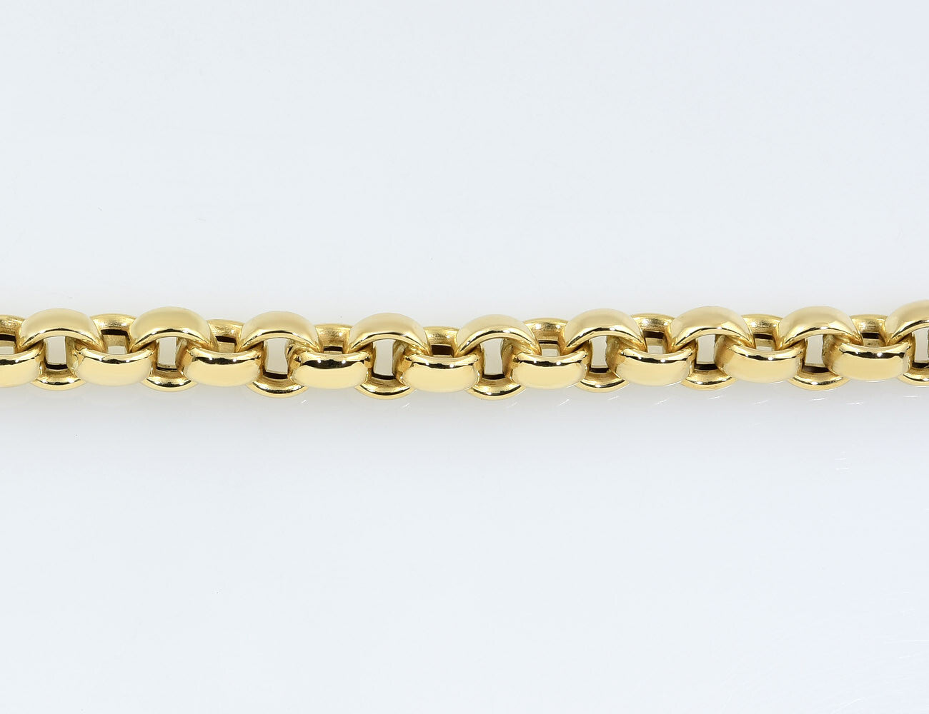 Armband Erbskette 585/000 14 K Gelbgold 19,5 cm lang