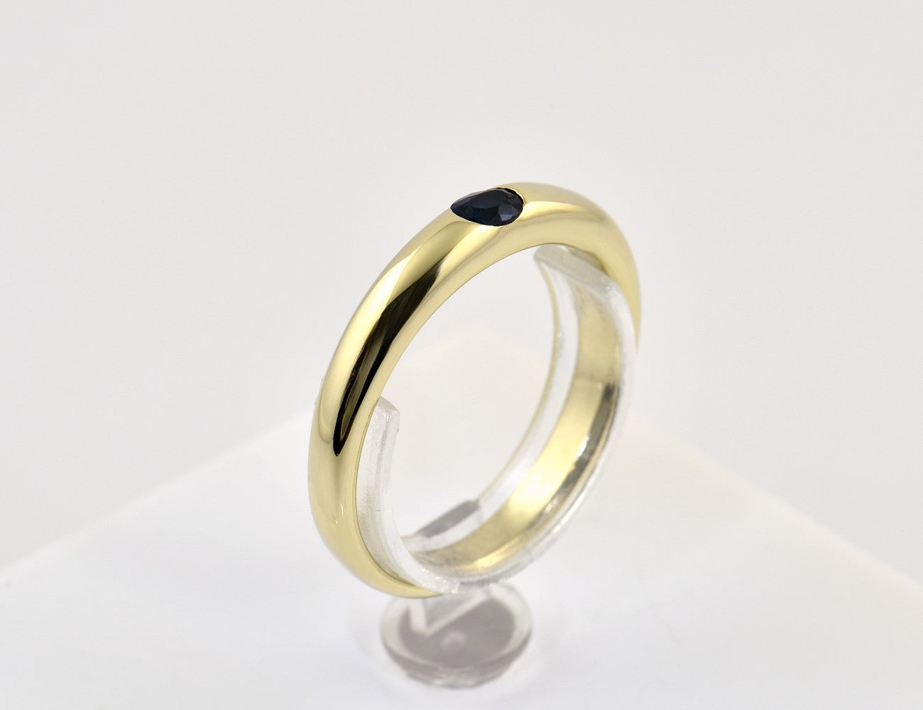 Saphir Ring 585/000 14 K Gelbgold