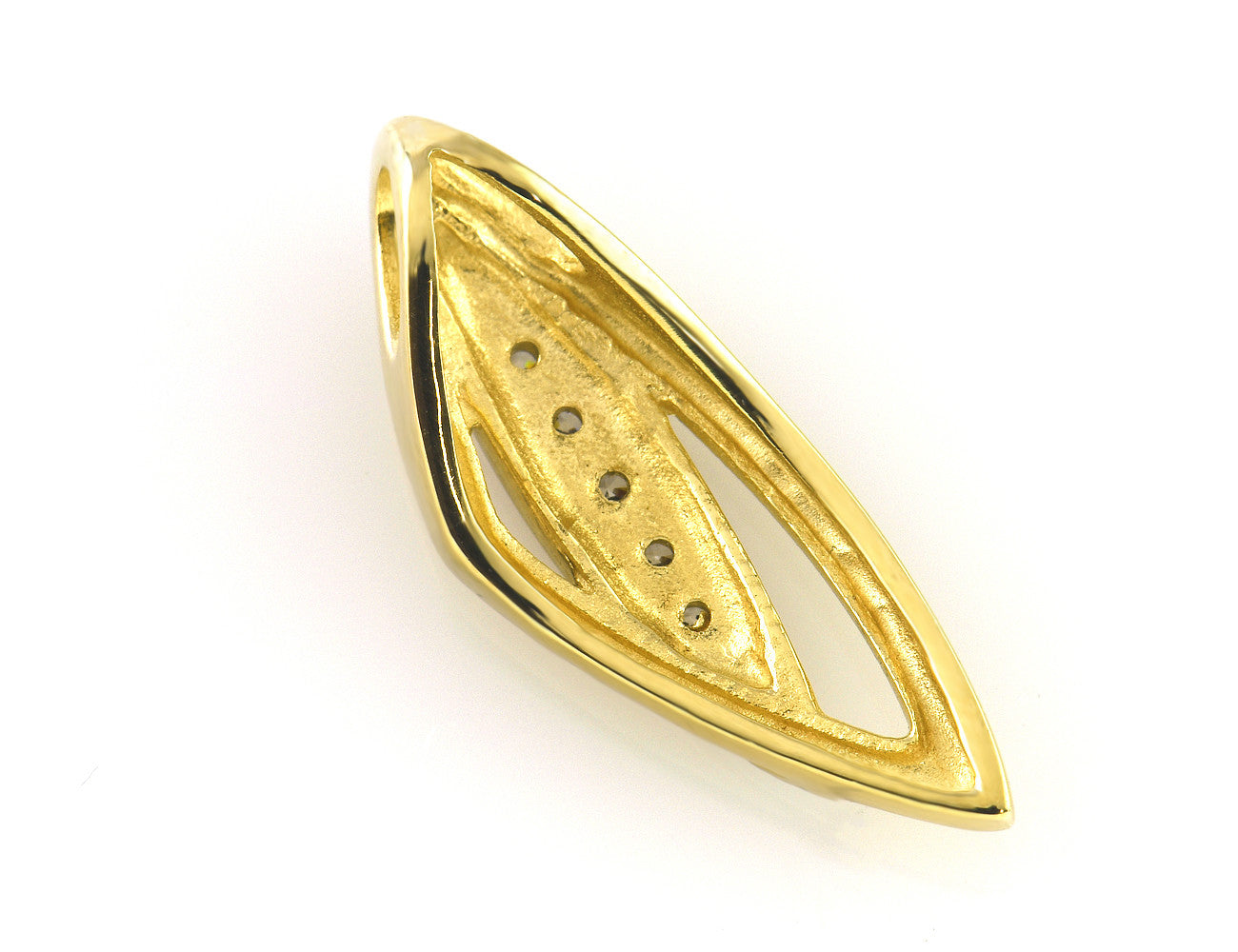 Anhänger 333/000 8 K Gelbgold Zirkonia