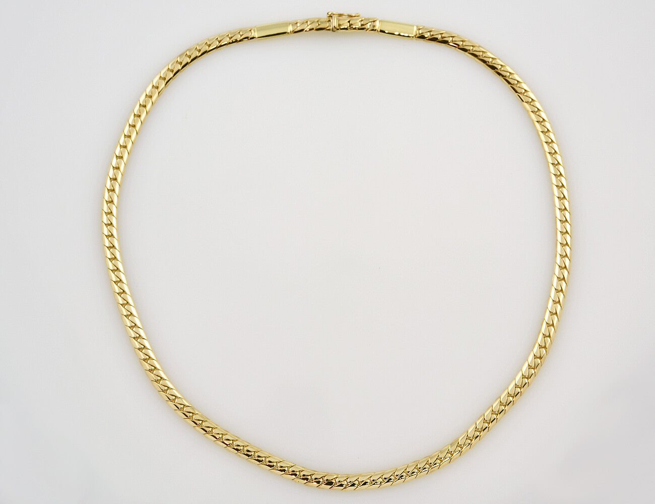 Kette 44 cm lang 585 14 K Gelbgold
