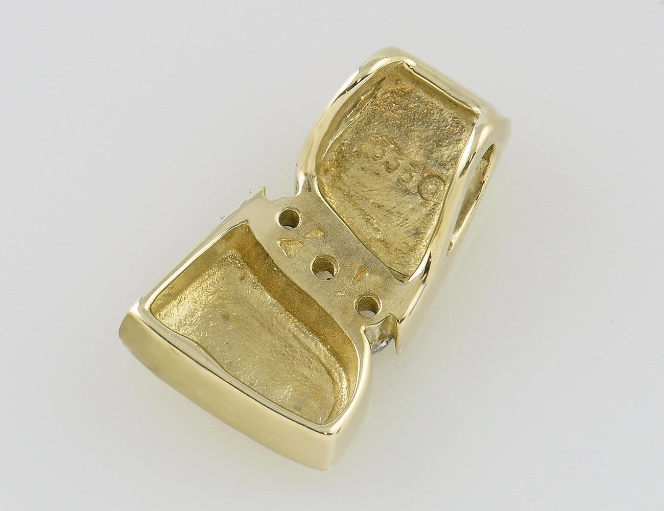 Anhänger 333/000 8 K Gelbgold Zirkonia