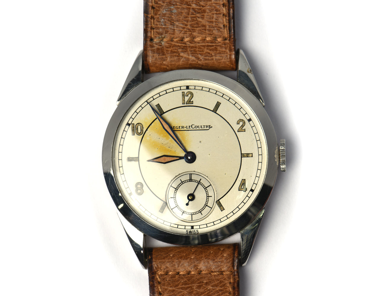 Jaeger-LeCoultre Vintage Herrenuhr Cal.: 410 ungetragen ca. 1939-1941