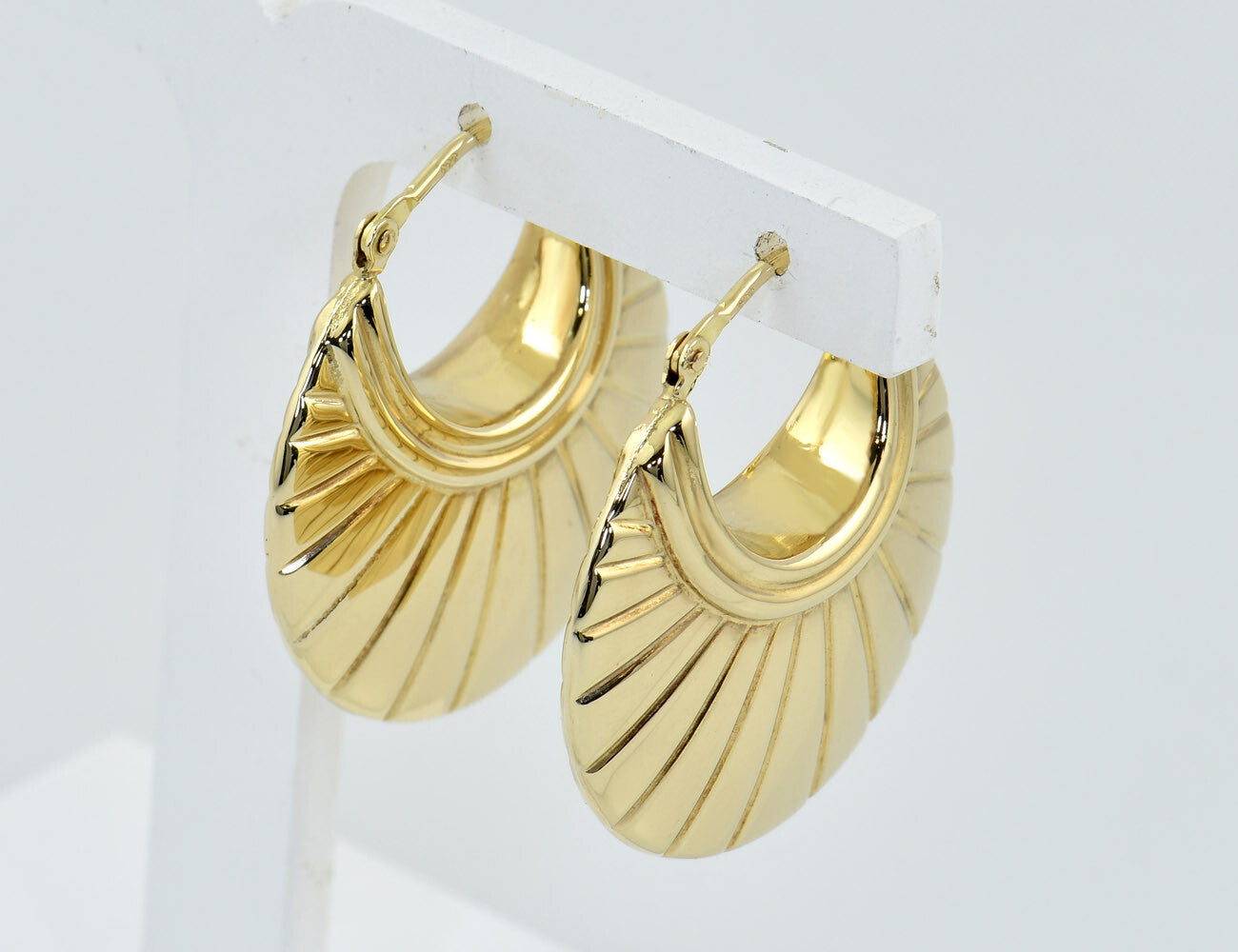 Creolen 333/000 8 K Gelbgold Ohrring