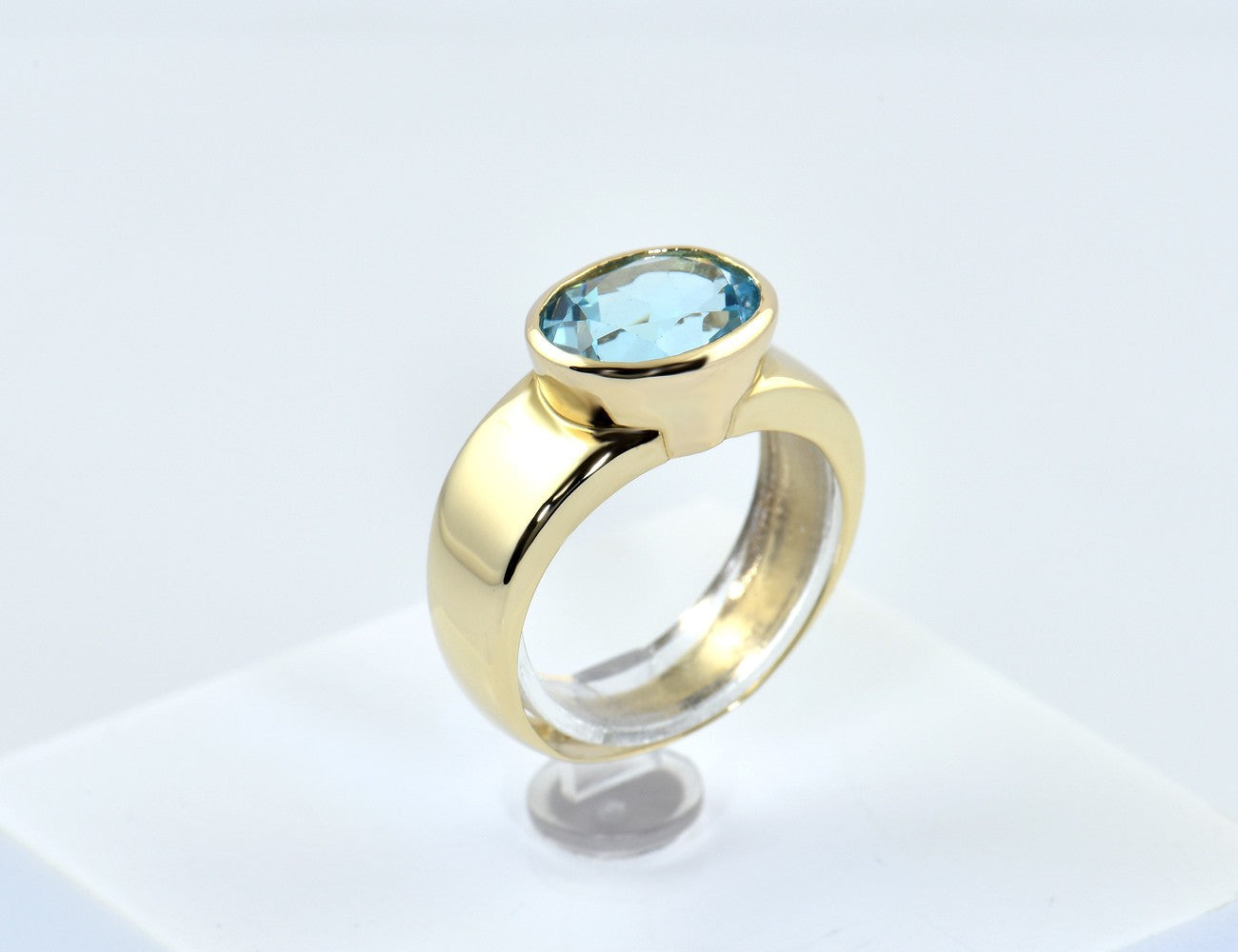 Topas Ring 585/000 14 K Gelbgold