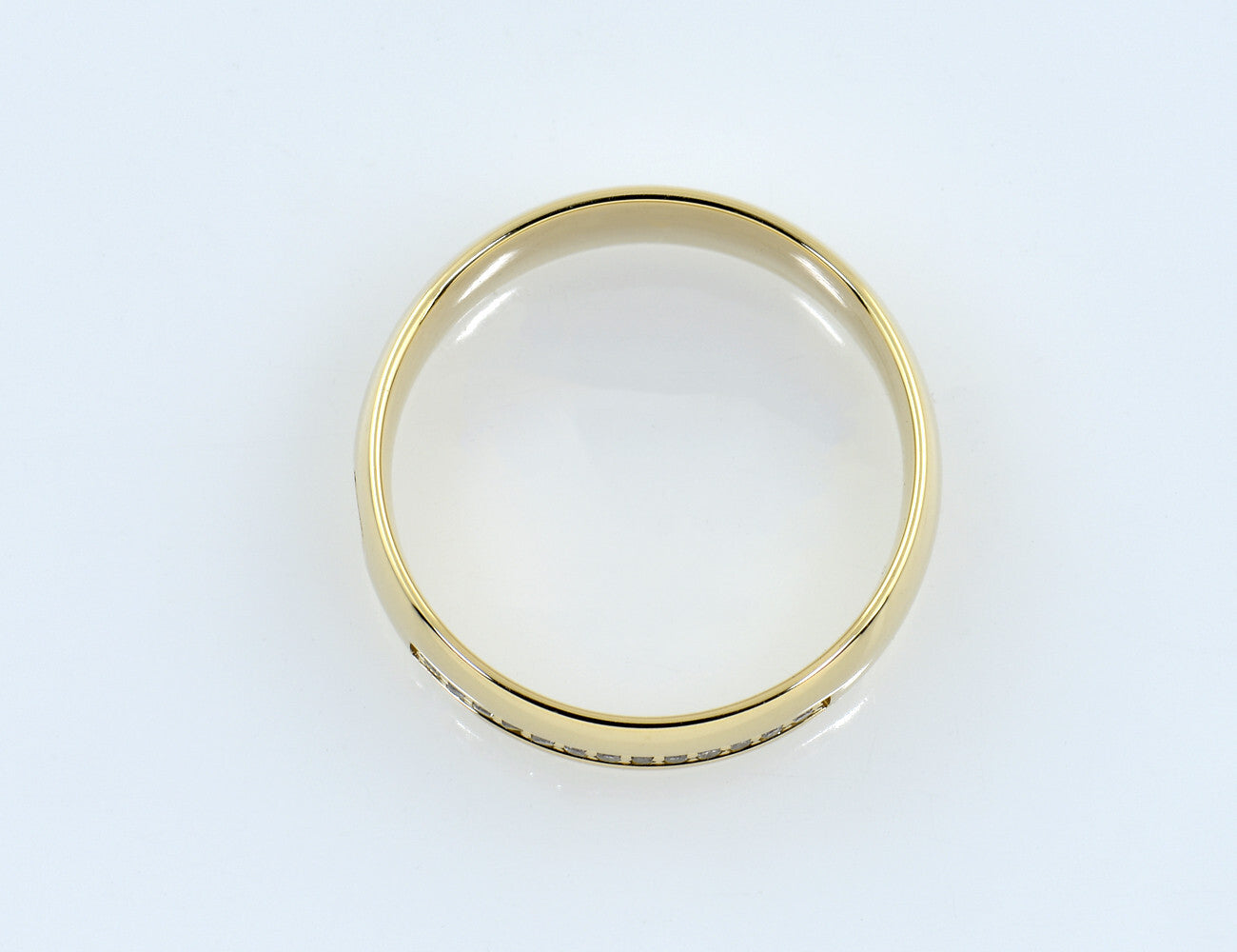 Diamant Ring 585/000 14 K Gelbgold 26 Brillanten zus. 0,25 ct