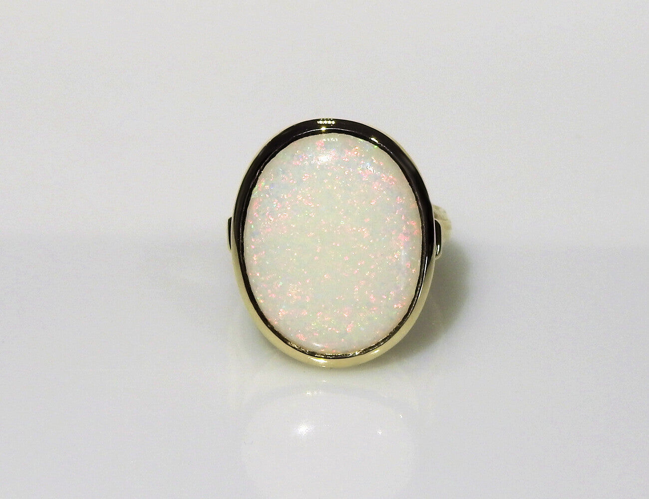 Opal Ring 585/000 14 K Gelbgold