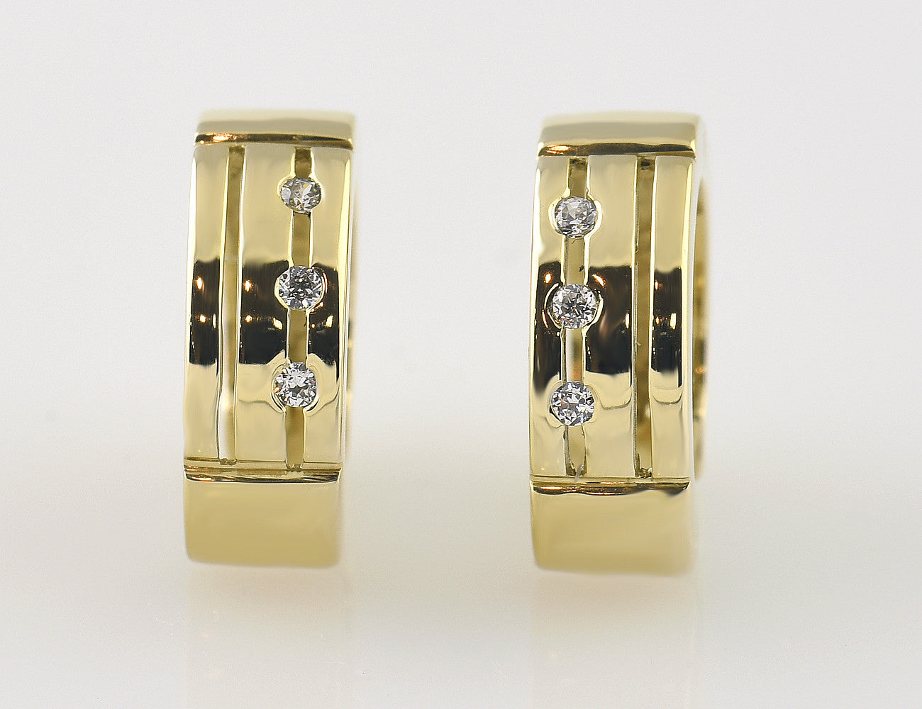 Creole 333/000 8 K Gelbgold Zirkonia