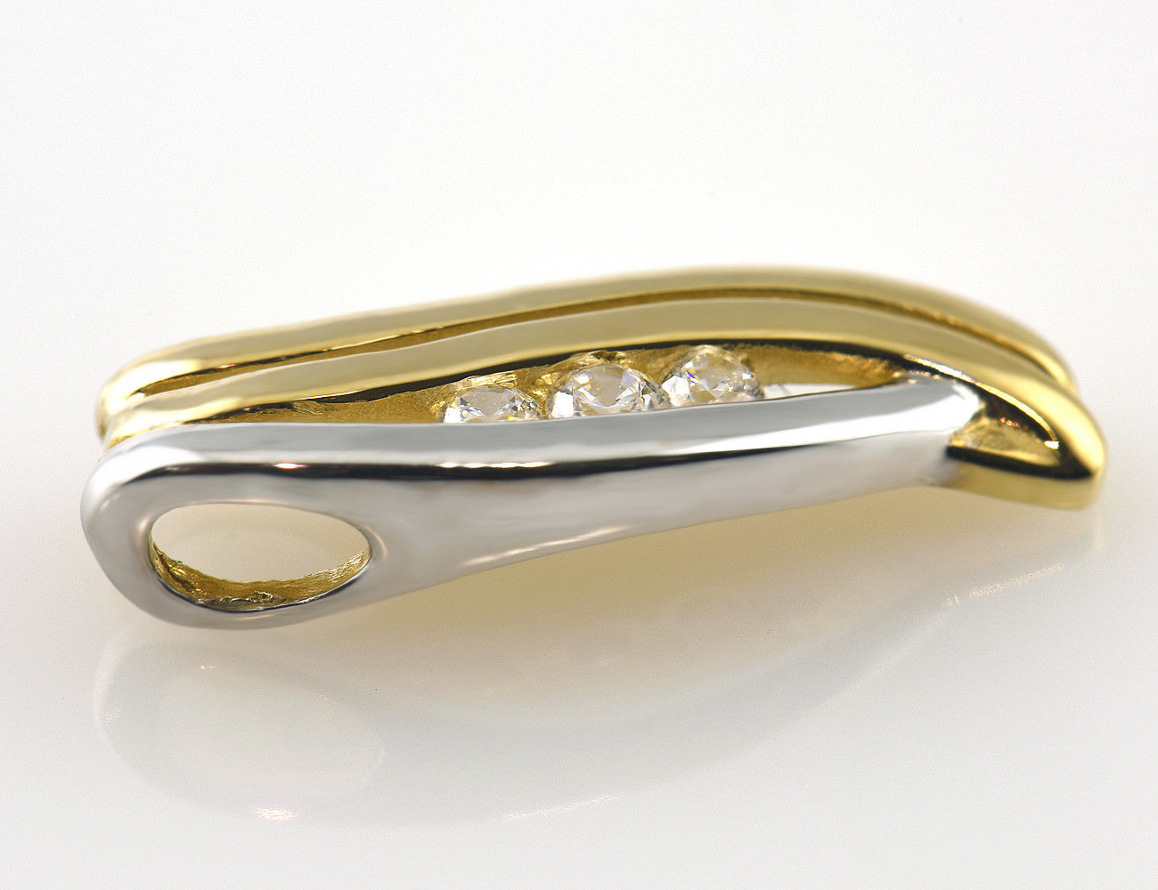 Anhänger 333/000 8 K Gelbgold Zirkonia