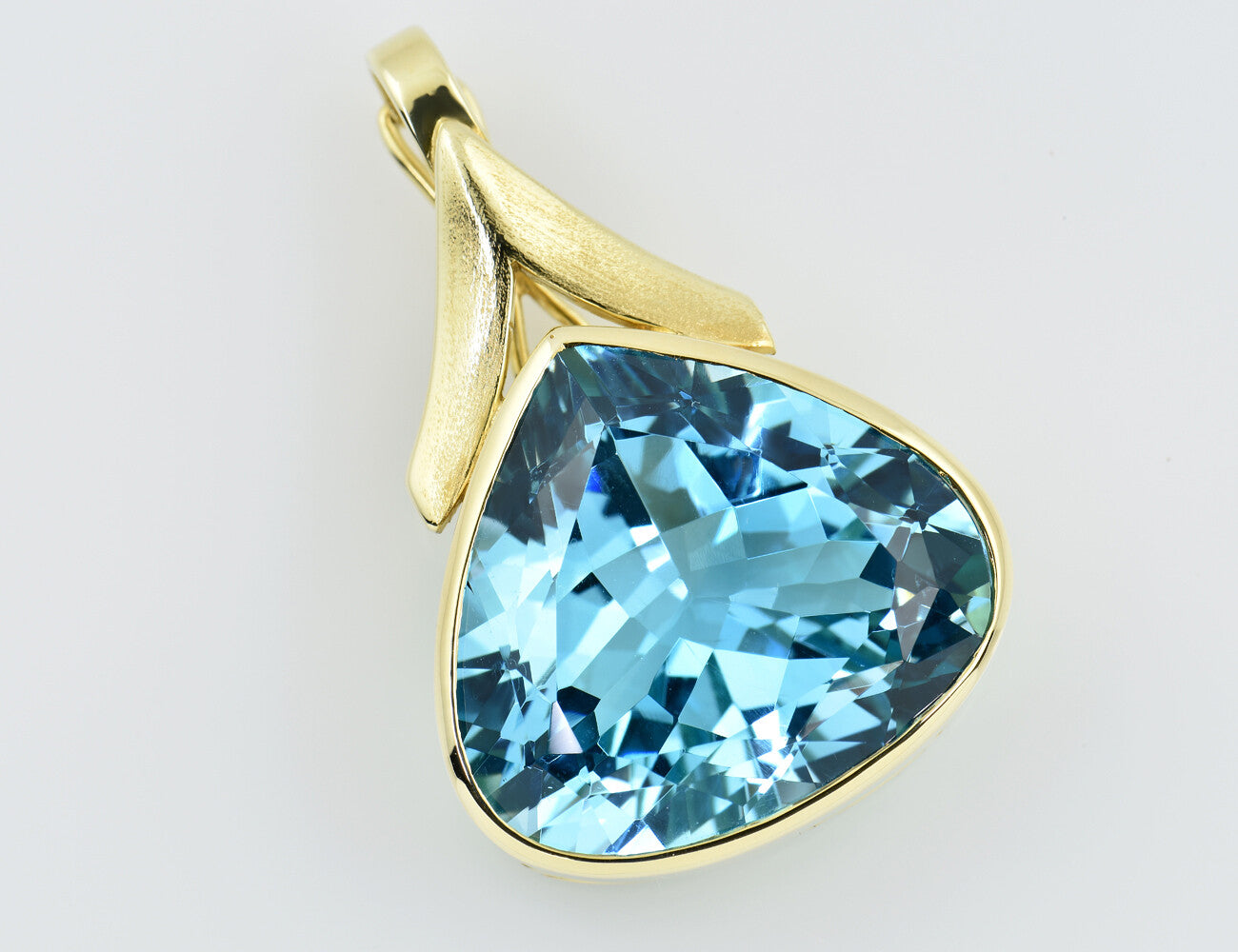 Anhänger Topas 585/000 14 K Gelbgold