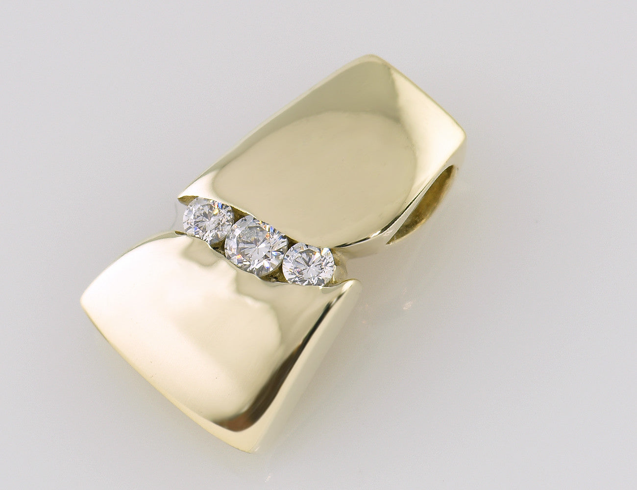 Anhänger 333/000 8 K Gelbgold Zirkonia