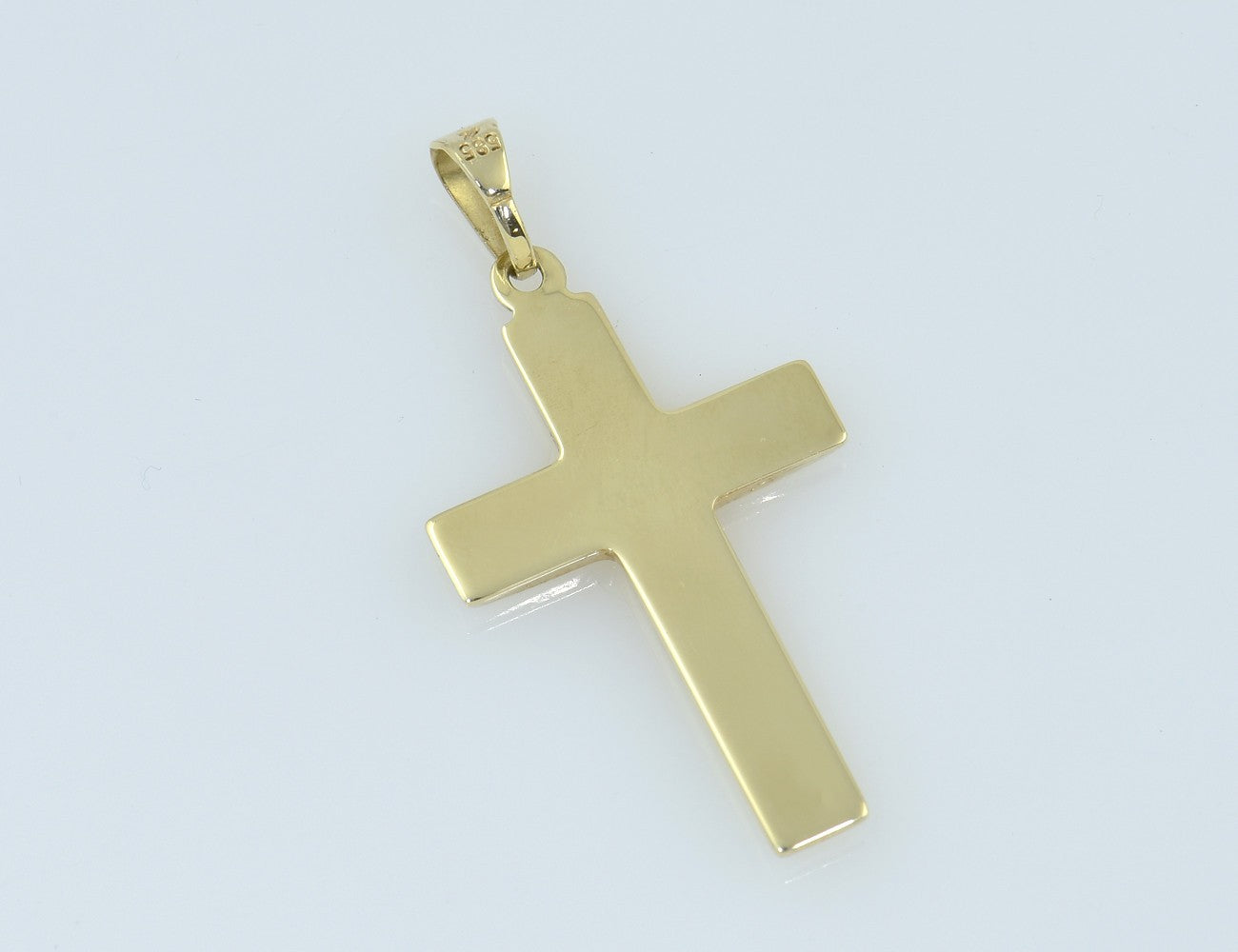 Anhänger Kreuz 585/000 14 K Gelbgold