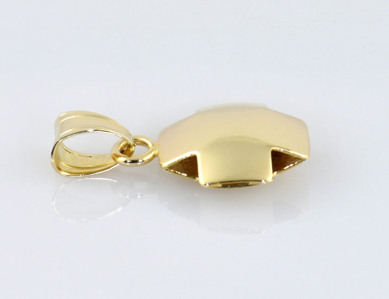 Anhänger Kreuz 585/000 14 K Gelbgold