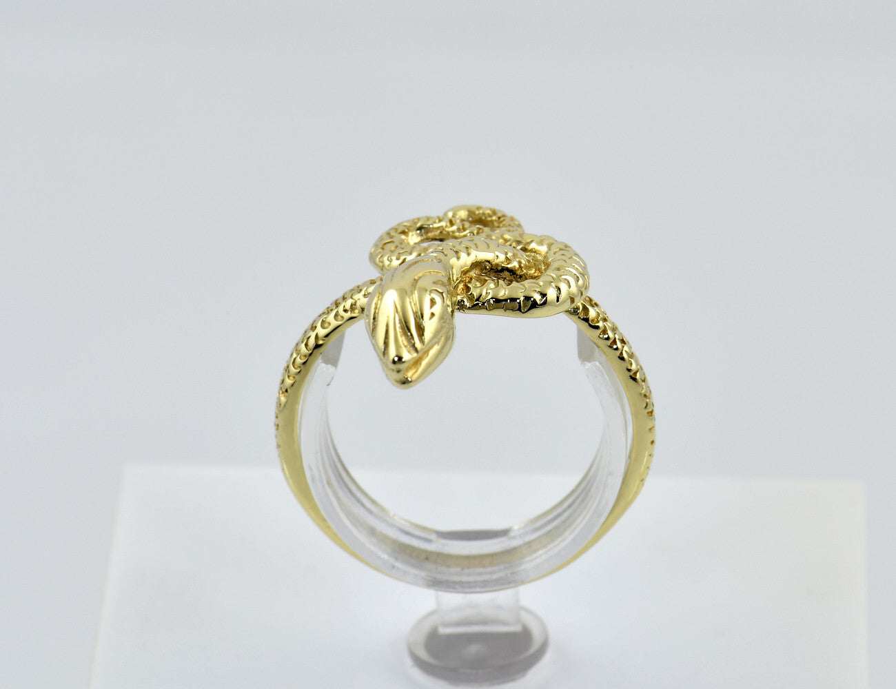 Ring Schlange 585/000 14 K Gelbgold Schlangenring