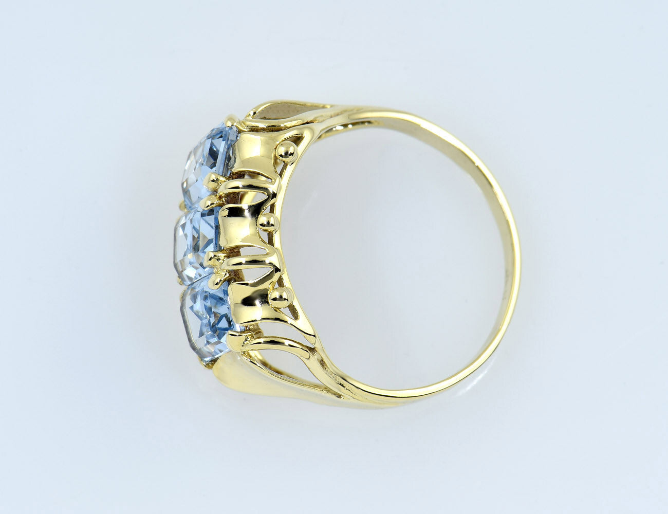 Topas Ring 585/000 14 K Gelbgold