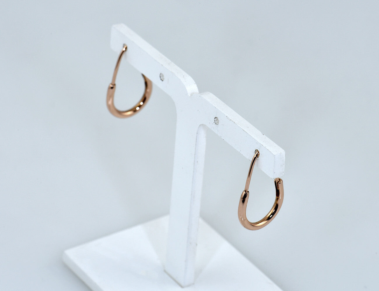Creolen 583/000 14 K Rotgold Ohrring