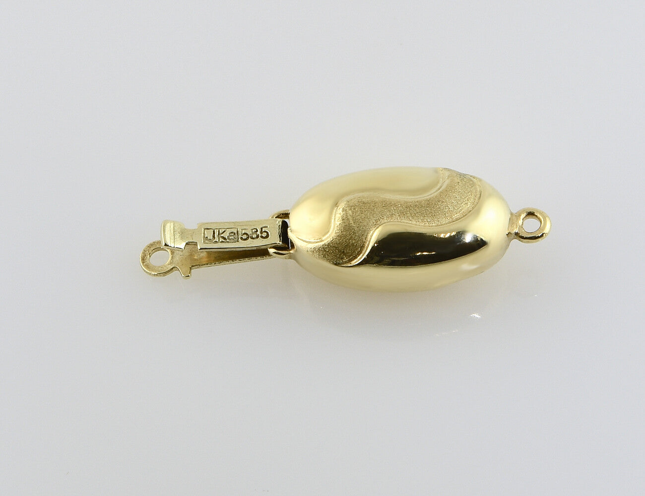 Perlenkettenschloß 585/000 14 K Gelbgold