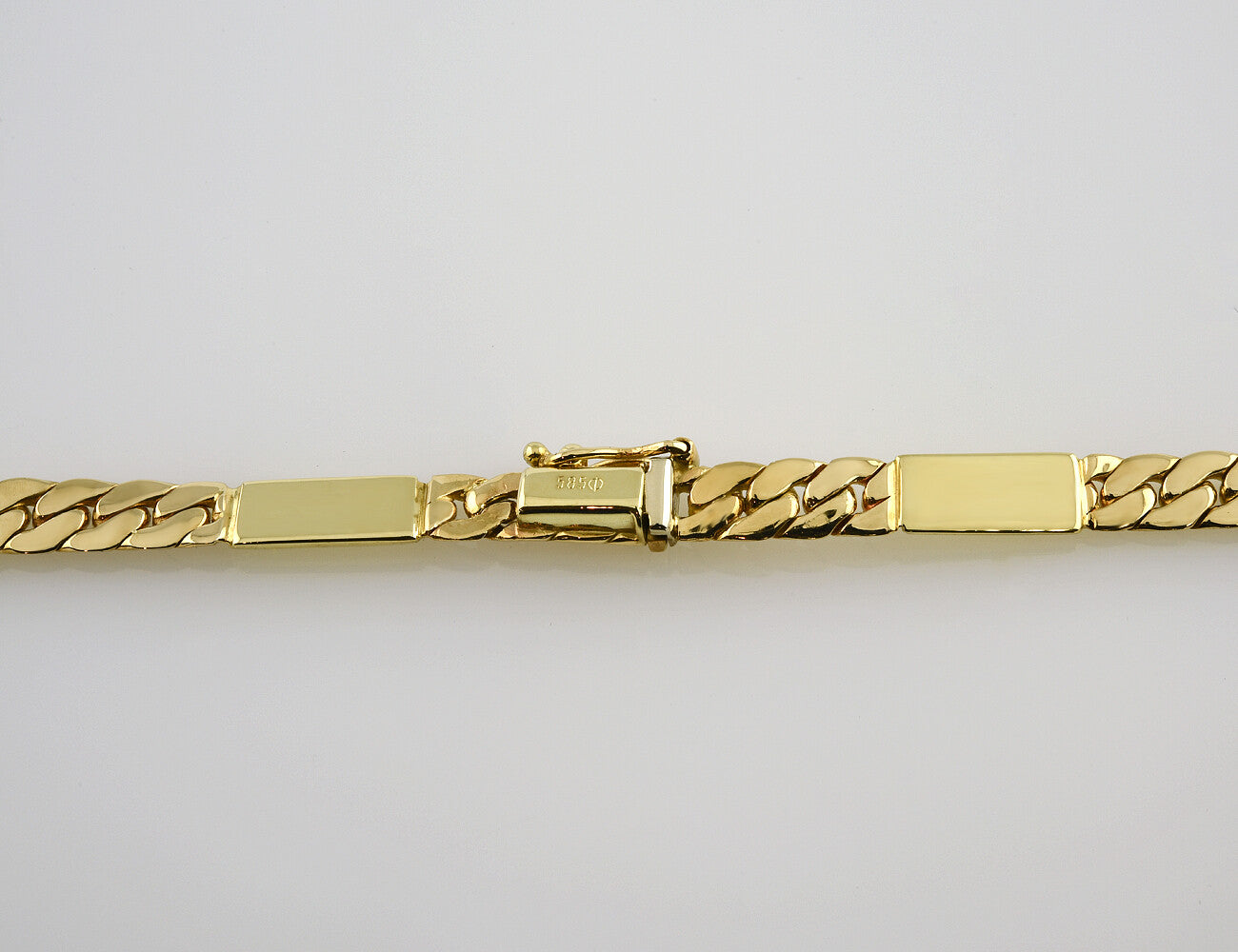 Kette 44 cm lang 585 14 K Gelbgold
