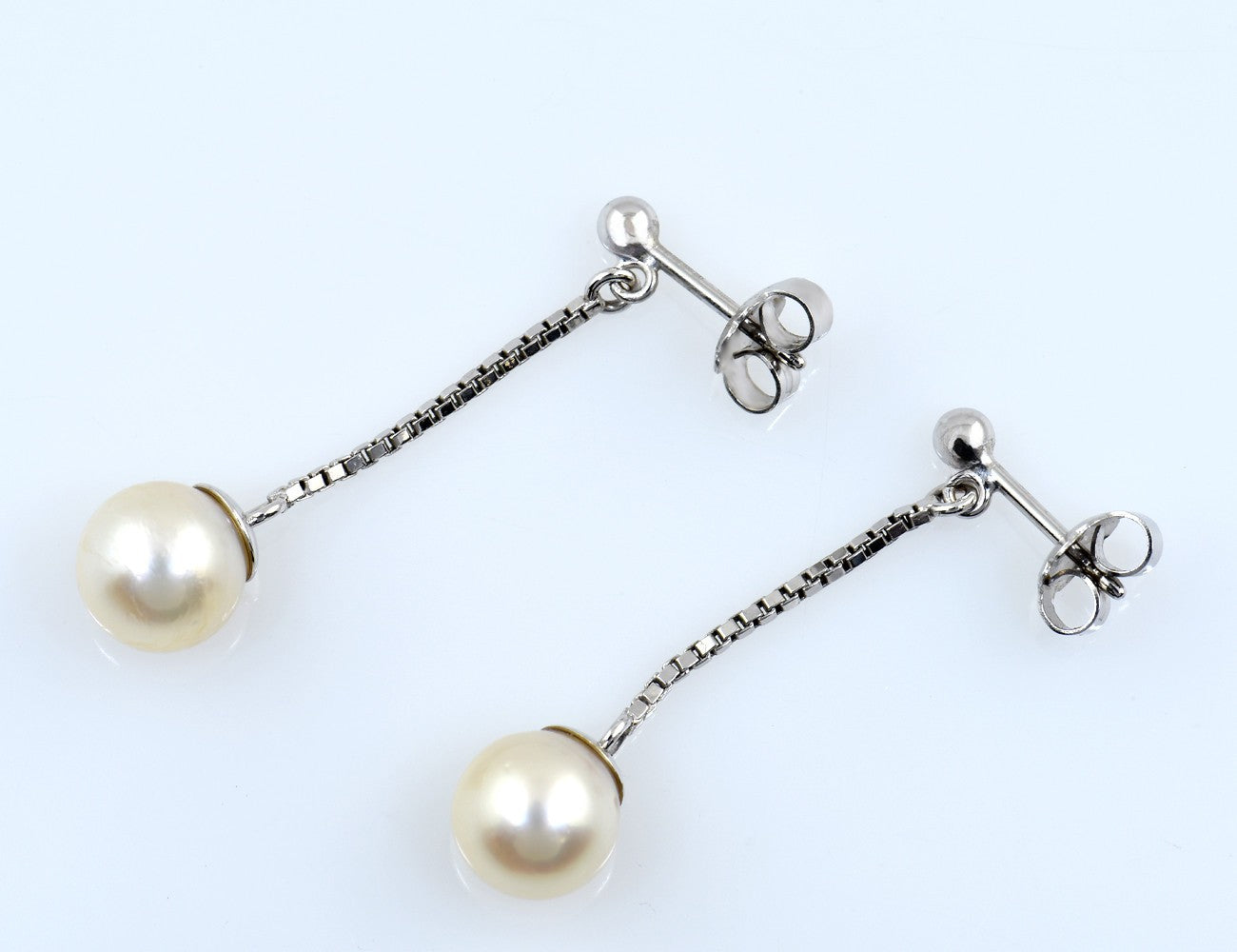 Ohrstecker/Hänger Akoya Perle 585/000 14 K Weißgold