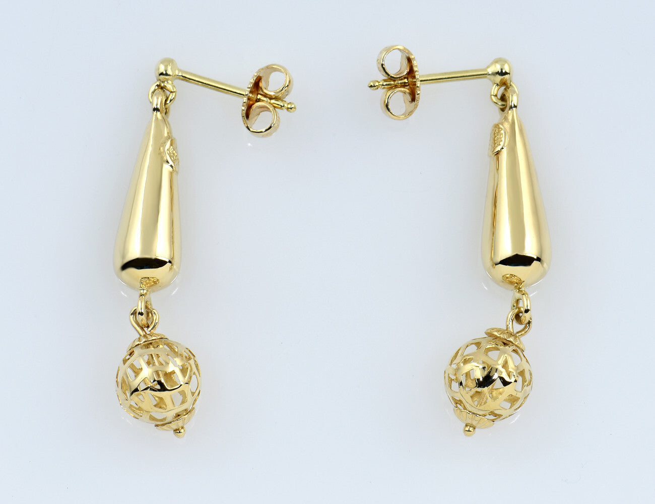 Ohrstecker/Hänger 585/000 14 K Gelbgold
