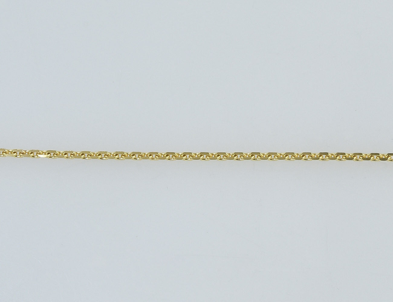 Solitär Anhänger mit Kette 585/000 14 K Gelbgold, 1 Brillant 0,50 ct, 42 cm lang