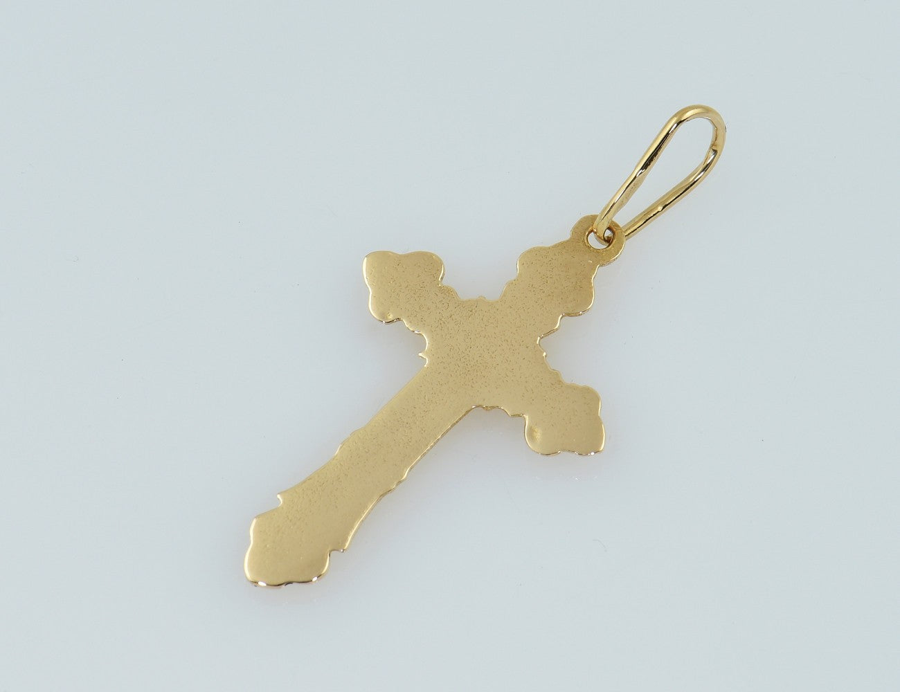 Anhänger Kreuz 583/000 14 K Gelbgold