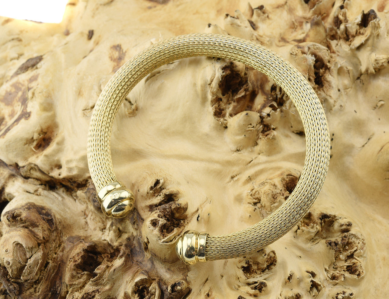 Armspange Armreif 585/000 14 K Gelbgold