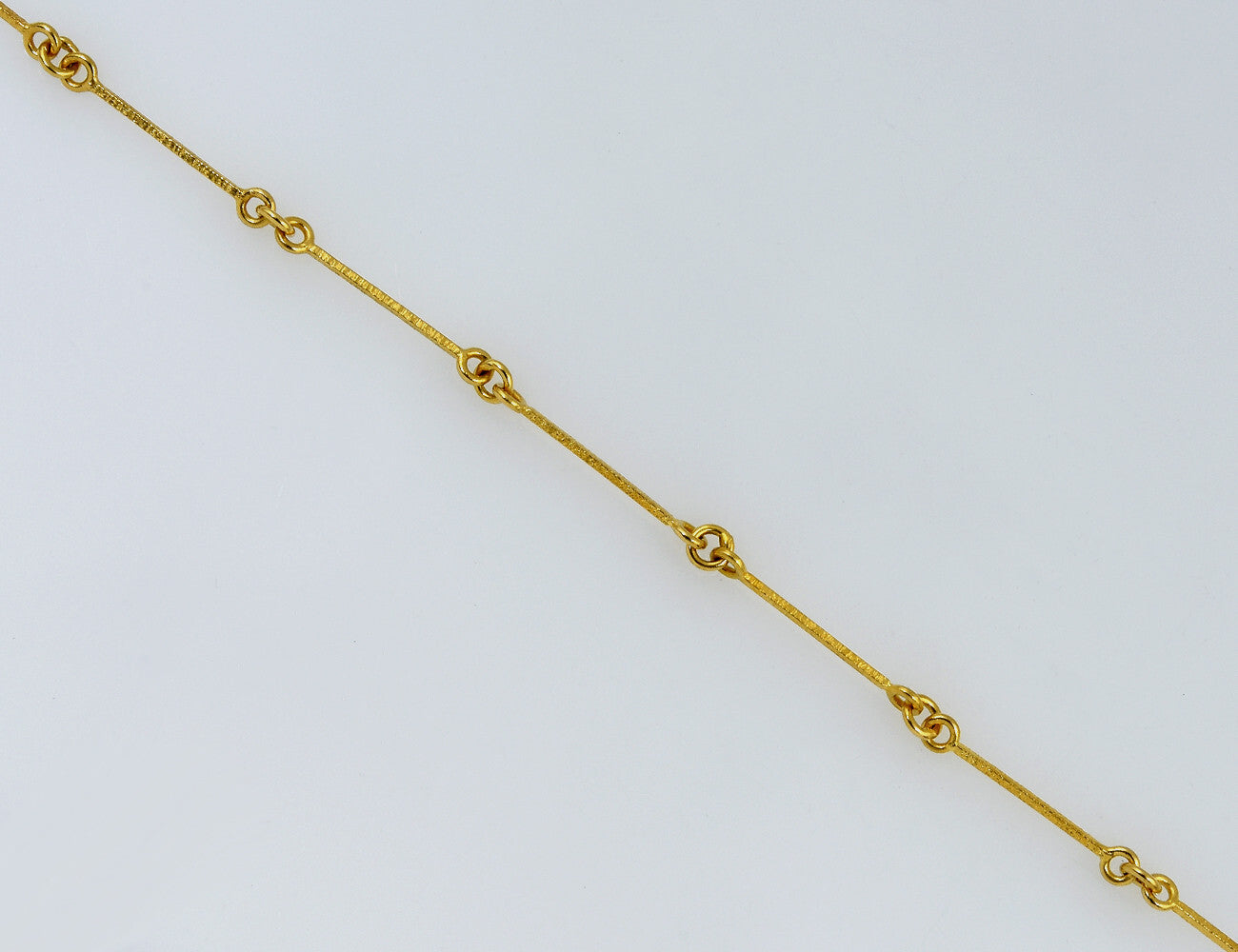 Lapponia Kette Collier 585/000 14 K Gelbgold 2 Perlen 50 cm