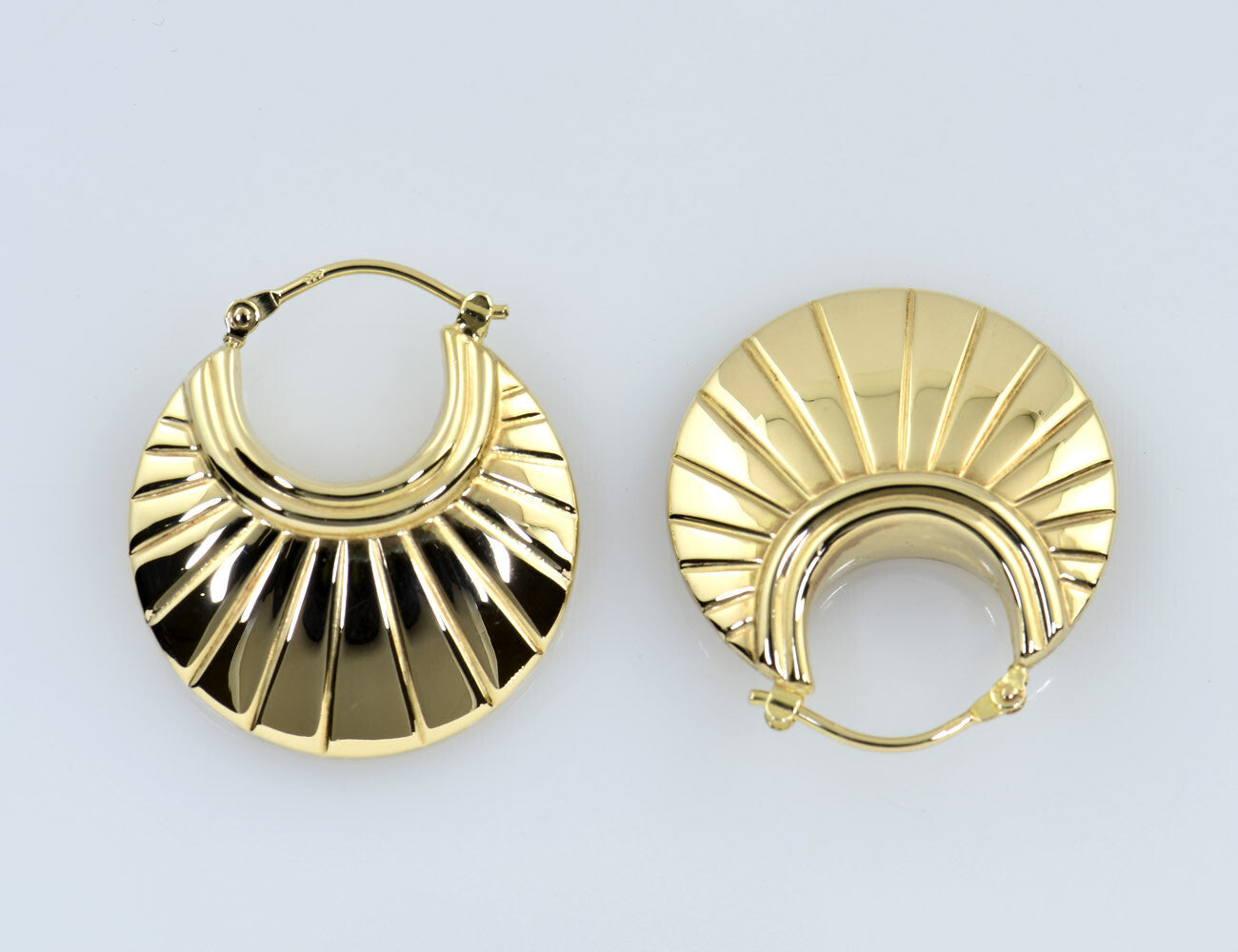 Creolen 333/000 8 K Gelbgold Ohrring