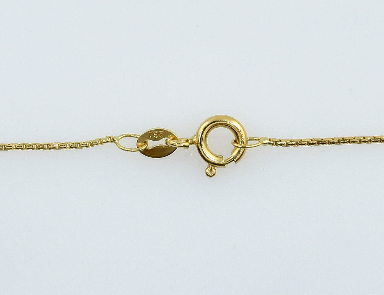 Diamant Anhänger mit Kette 585/000 14 K Gelbgold, 18 Brillanten zus.  0,20 ct
