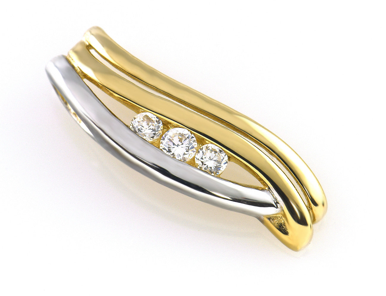 Anhänger 333/000 8 K Gelbgold Zirkonia
