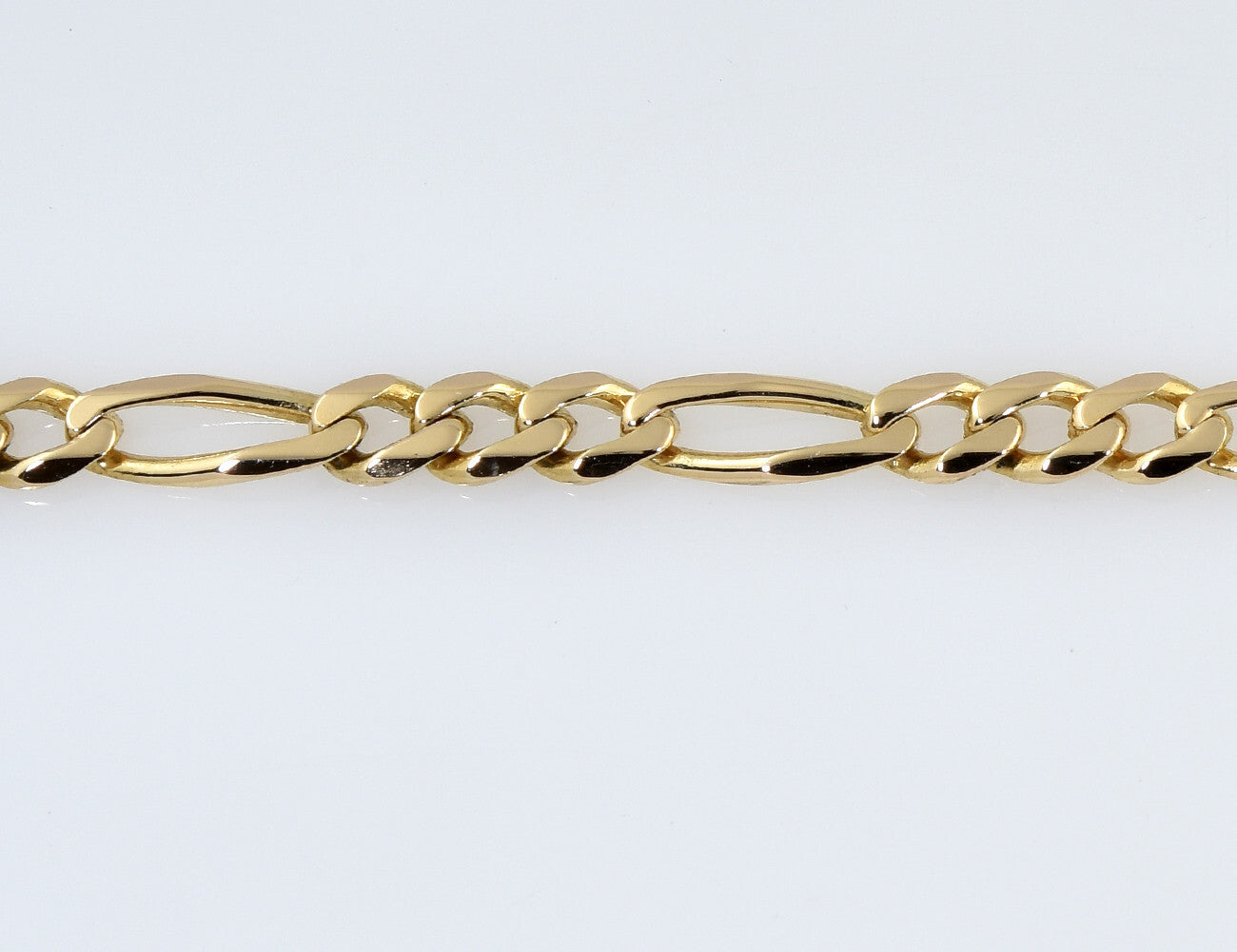 Figarokette 53 cm 585/000 14 K Gelbgold