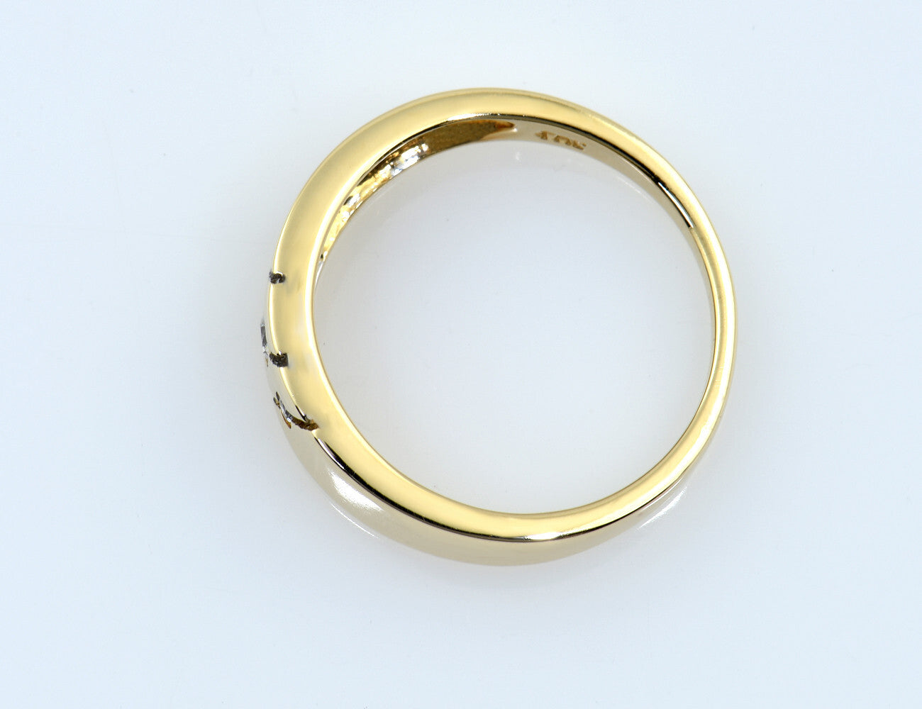 Ring 585/000 14 K Gelbgold Zirkonia