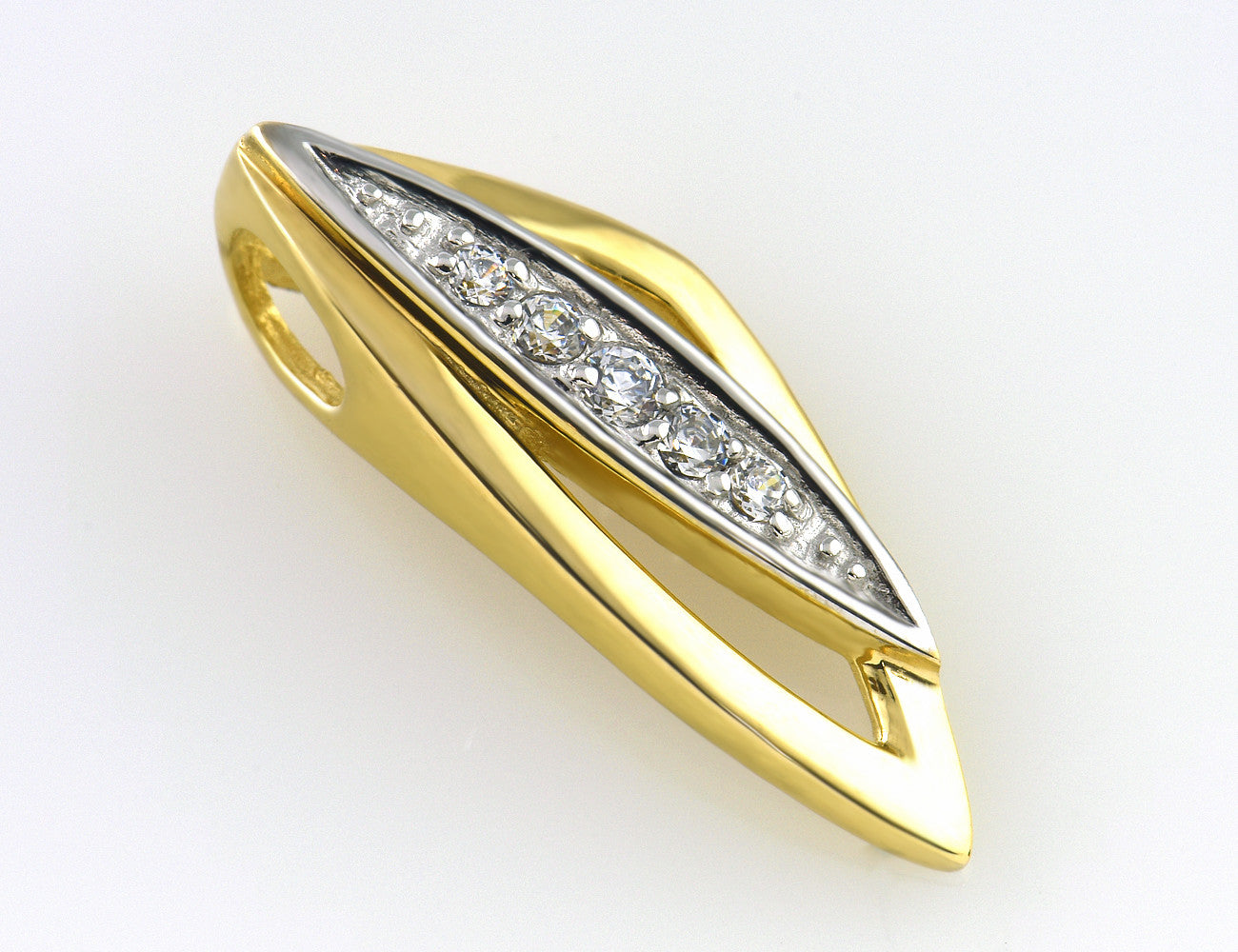 Anhänger 333/000 8 K Gelbgold Zirkonia